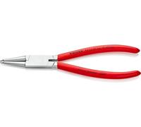 Knipex Alicate para arandelas para arandelas interiores en taladros cromado, recubiertos de plástico 180 mm 44 13 J2