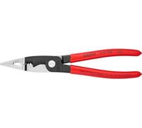 KNIPEX Alicate para instalaciones eléctricas recubiertos de plástico 200 mm, 13 81 200