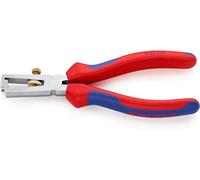 KNIPEX Alicate pelacables Con muelle de apertura universal cromado con mangos multicomponente 160 mm, 11 05 160