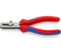 KP-1102160 Pelacables, Alicates pelacables Aislamiento protector, 165 g, Azul, Rojo