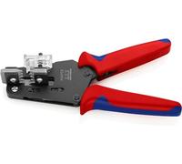Knipex Alicate pelacables de precisión con cuchillas de forma precisa bruñido, con fundas multicomponentes 195 mm 12 12 12