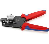 KNIPEX Alicate pelacables de precisión con cuchillas de forma precisa con mangos multicomponente 195 mm, 12 12 14