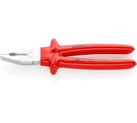 Knipex Alicate universal cromado, aislados por inmersión en plástico reforzado, según norma VDE 250 mm 03 07 250