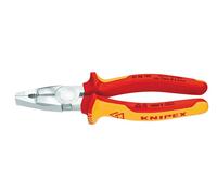 Knipex Alicate universal 01 06 190 – cromo vanadio, aislado VDE con fundas multicomponentes