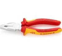 Knipex Alicate universal 01 06 190 – cromo vanadio, aislado VDE con fundas multicomponentes