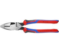 KNIPEX Alicate universal de fuerza "Lineman" modelo americano con mangos confort 240 mm, 09 12 240