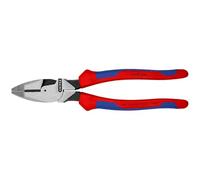 Knipex Alicate universal de fuerza "Lineman" modelo americano negro atramentado, con fundas multicomponentes 240 mm 09 02 240