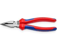 KNIPEX Alicate universal en punta con cartulinas autoservicio con mangos confort 185 mm, 08 22 185 SB