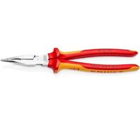 KNIPEX 08 26 185 SB Alicate universal en punta aislados con fundas multicomponentes, según norma VDE cromado 185 mm