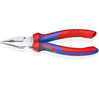 KNIPEX Alicate universal en punta cromado con mangos confort 185 mm, 08 25 185