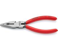 Knipex Alicate universal en punta negro atramentado, recubiertos de plástico 145 mm 08 21 145
