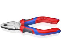 Knipex Alicate universal negro atramentado, con fundas multicomponentes 160 mm (cartulina autoservicio/blíster) 03 02 160 SB