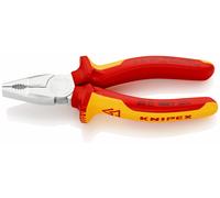 Knipex Alicates Combi Chrom-Vanadin Aislado Con Mehrkomp Fundas, VDE Probado 160