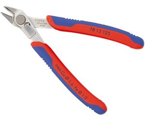 Knipex Alicates con abrazadera de alambre Electronic Super Knips® Zange rojo 125 mm