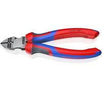 Knipex Alicates de corte diagonal con función de pelacables negro atramentado, con fundas multicomponentes 160 mm 14 22 160