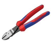 Knipex Alicates de Corte Diagonal de Alto Apalancamiento 200 mm, Acero Vanadio