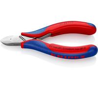 Knipex 77 22 115 alicate Alicates de corte diagonal Alicates de corte diagonal, Acero, De plástico, Azul/Rojo, 11,5 cm, 80 g