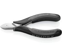 KNIPEX Alicates de corte diagonal para electrónica ESD con articulación machihembrada con mangos multicomponente 115 mm, 77 02 115 ESD