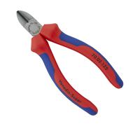 Knipex Alicates de corte diagonal rojo 125 mm