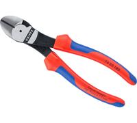 Knipex Alicates de corte diagonal rojo 180 mm