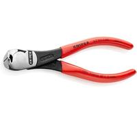 KNIPEX Alicates de corte frontal de fuerza recubiertos de plástico 140 mm, 67 01 140