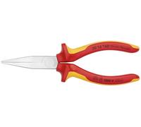 KNIPEX Alicates de punta larga, puntas planas, aislados de 1000 V