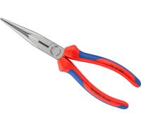 Knipex Alicates de punta plana con filo de corte rojo one_size