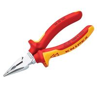 Knipex Alicate universal en punta cromado, aislados con fundas multicomponentes, según norma VDE 145 mm (cartulina autoservicio/blíster) 08 26 145 SB