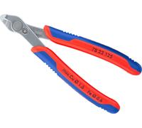 Knipex Alicates Electronic Super Knips® con ángulo de 60° rojo 125 mm