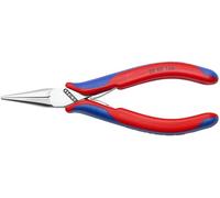 KNIPEX Alicates electrónicos de 5-3/4 pulgadas con mandíbula semicircular, agarre ergonómico, 3562145