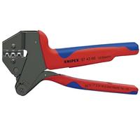 KNIPEX Alicates MC4 y MC4 EVO2 para troqueles de crimpado intercambiables para conectores MC4 Multi-Connect (hasta 6 mm²) con, 97 43 66