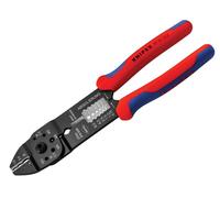 Knipex Alicates Prensaterminales para Aislado Terminales y Enchufe Conectores