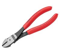 Knipex Alto Hacer Palanca Diagonal Cortadores Mango PVC 160mm KPX7401160