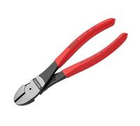 Knipex Alto Hacer Palanca Diagonal Cortadores PVC Agarre 180mm KPX7401180