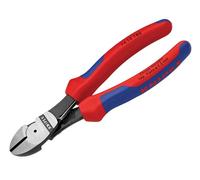 Knipex Alto Palanca Diagonal Cortadores Multi-Component Agarre con Resorte 180mm