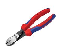 Knipex Alto Palanca Diagonal Cortadores Multi-Component Agarre con Resorte 180mm