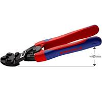KNIPEX CoBolt Cortabulones compacto con fundas esbeltas en dos componentes 200 mm, 71 22 200