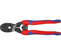 KNIPEX CoBolt Cortabulones compacto con fundas esbeltas en dos componentes 200 mm, 71 12 200
