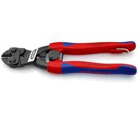 Knipex CoBolt® Cortabulones compacto negro atramentado, integrada para colocar un dispositivo de protección anticaídas 200 mm (cartulina autoservicio/blíster) 71 32 200 T BK