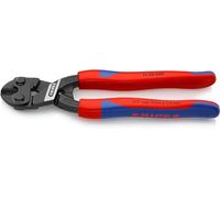 Knipex CoBolt® Cortabulones compacto negro atramentado, con fundas esbeltas en dos componentes 200 mm 71 02 200
