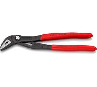 KNIPEX Cobra ES Tenaza de agarre pico loro extra esbelta con cartulinas autoservicio Mangos plasticos por inmersión, 87 51 250 SB