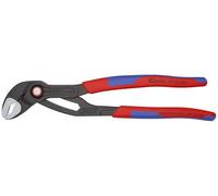 KNIPEX Cobra QuickSet Tenaza de agarre pico loro con cartulinas autoservicio con fundas esbeltas en dos componentes, 87 22 250 SB