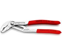 KNIPEX Cobra Tenaza de agarre pico loro cromado Mangos plasticos por inmersión antideslizantes 180 mm, 87 03 180