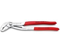 Knipex Alicates de pico de loro Cobra KN 87 03 300 300 mm cromado mangos plásticos antideslizantes