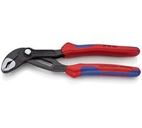Knipex Cobra® Tenaza para bombas de agua gris atramentado, con fundas multicomponentes 180 mm 87 02 180