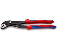Knipex Cobra® Tenaza para bombas de agua gris atramentado, con fundas multicomponentes 300 mm (cartulina autoservicio/blíster) 87 02 300 SB
