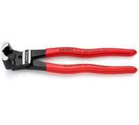 KNIPEX Cortabulones de corte frontal gran efecto palanca recubiertos de plástico 200 mm, 61 01 200