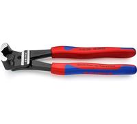 KNIPEX Cortabulones de corte frontal gran efecto palanca recubiertos de plástico 200 mm, 61 02 200