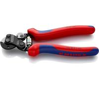 KNIPEX Cortacables para cable trenzado también para cables trenzados de alta resistencia con mangos multicomponente 160 mm, 95 62 160