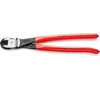 Knipex Cortador central de fuerza negro atramentado, recubiertos de plástico 250 mm (cartulina autoservicio/blíster) 74 91 250 SB